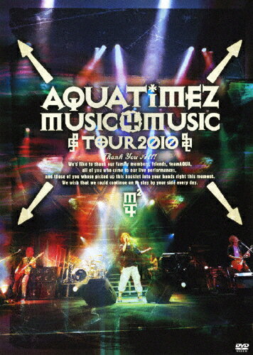【送料無料】Aqua Timez Music 4 Music tour 2010/Aqua Timez[DVD]【返品種別A】