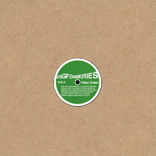 Ellys Green/Song For Memories[CD]ʼA