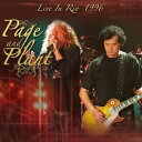 LIVE IN RIO 1996【輸入盤】▼/JIMMY PAGE/ROBERT PLANT CD 【返品種別A】