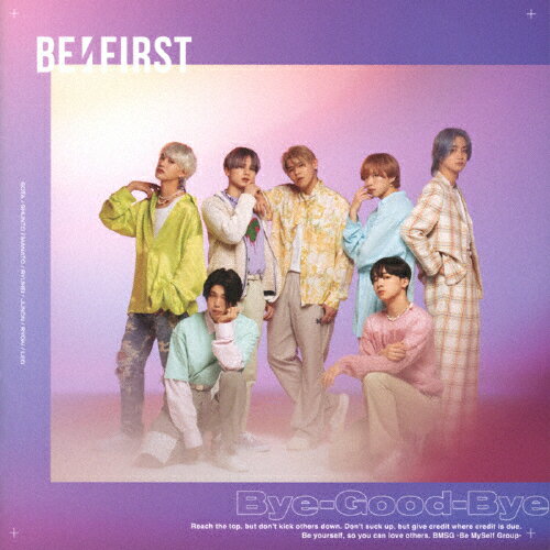 Bye-Good-Bye(DVD付)/BE:FIRST[CD+DVD]【返品種別A】