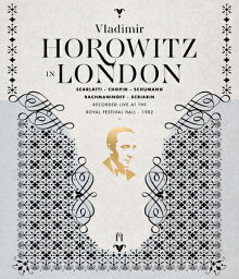 【送料無料】ホロヴィッツ・イン・ロンドン/ウラディミール・ホロヴィッツ[Blu-ray]【返品種別A】
