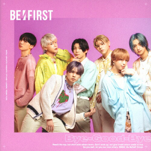 Bye-Good-Bye(MUSIC VIDEO DVD)/BE:FIRST[CD+DVD]ʼA