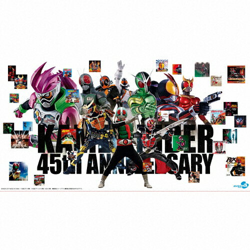 【送料無料】[限定盤]仮面ライダー生誕45周年記念 昭和ライダー&平成ライダーTV主題歌 コンプリートベスト3枚組(数量限定生産盤)/TVサントラ[CD]【返品種別A】