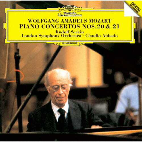 モーツァルト:ピアノ協奏曲第20番・第21番/ルドルフ・ゼルキン[SHM-CD]【返品種別A】