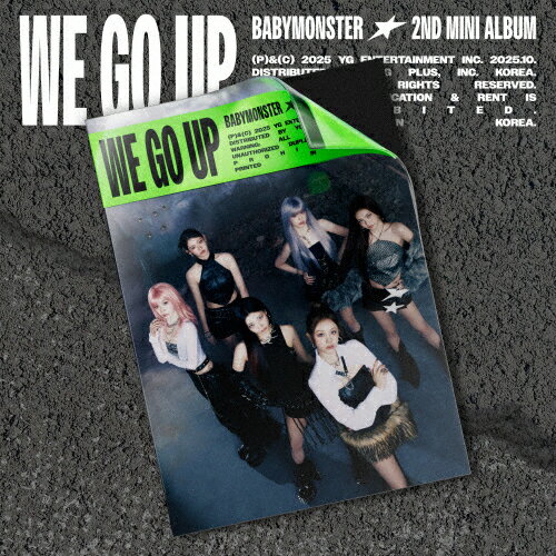 【送料無料】[枚数限定][限定盤]WE GO UP(完全生産限定盤/WE Ver.)/BABYMONSTER[CD]【返品種別A】