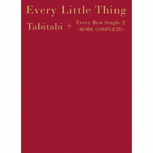 【送料無料】[枚数限定][限定盤]Tabitabi + Every Best Single 2 〜MORE COMPLETE〜(数量限定生産盤)/Every Little Thing[CD+DVD]【返品種別A】