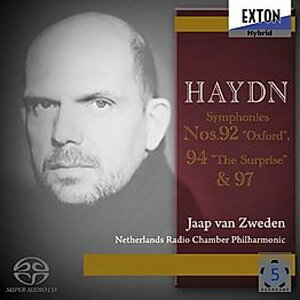 【送料無料】[枚数限定][限定盤]ハイドン:交響曲「オックスフォード」「驚愕」他/ヤープ・ヴァン・ズヴェーデン,オランダ放送室内フィルハーモニー[HybridCD]【返品種別A】