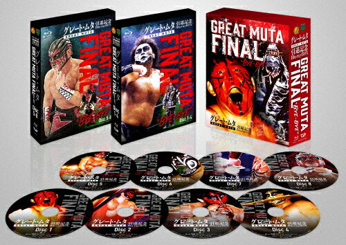 【送料無料】グレート・ムタ 引退記念Blu-ray BOX GREAT MUTA FINAL“BYE-BYE