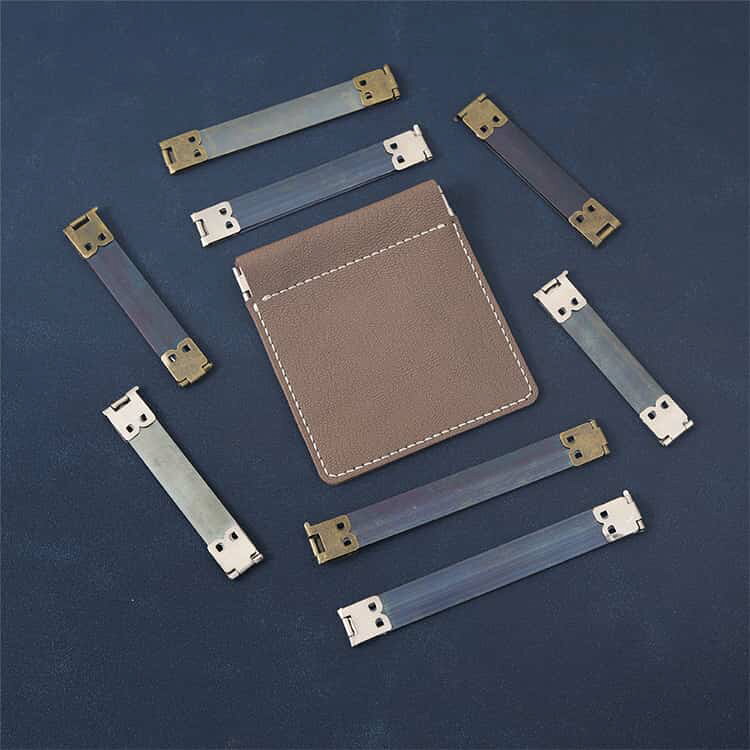 幅1.5cm がま口 ばね口 18本セット ばね口金具 バネポーチ 12cm バネ口金具 バネ口金 ばね口金 10cm メガネケース バネ口 バネポーチ ぱくぱくポーチ 8.5cm パーツ DIY ハンドメイド 手芸 手作り 送料無料 ばね口金具 巾着 毛糸 がま口 3