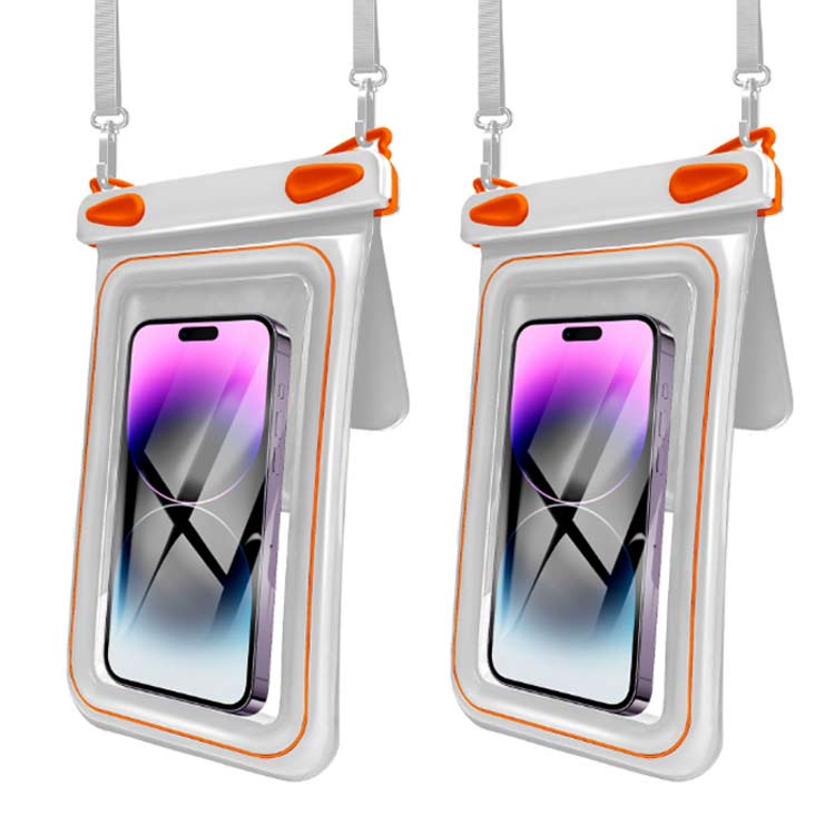 IPX8 水面に浮く スマホ防水ケース 携帯 スマホ用 防水カバー 防水ケース 水中撮影...