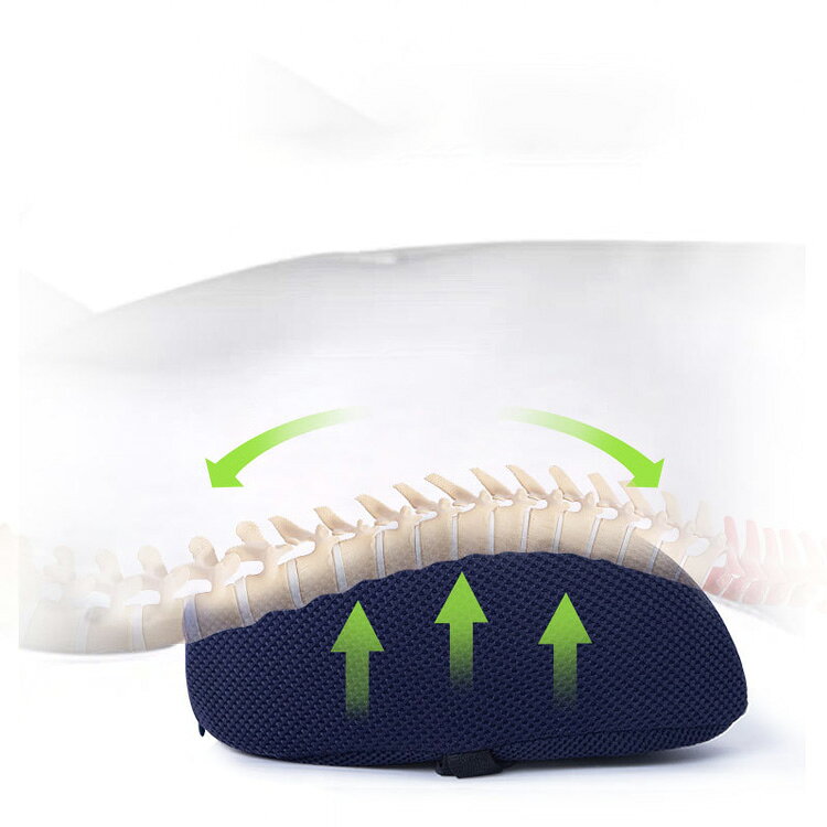 JOSHOショップの腰クッション 寝る 安眠グッズ 寝る 睡眠 腰まくら 腰痛 クッション 安眠 持ち運び 腰痛クッション 体圧分散 母の日 父の日 実用的｜アングル3