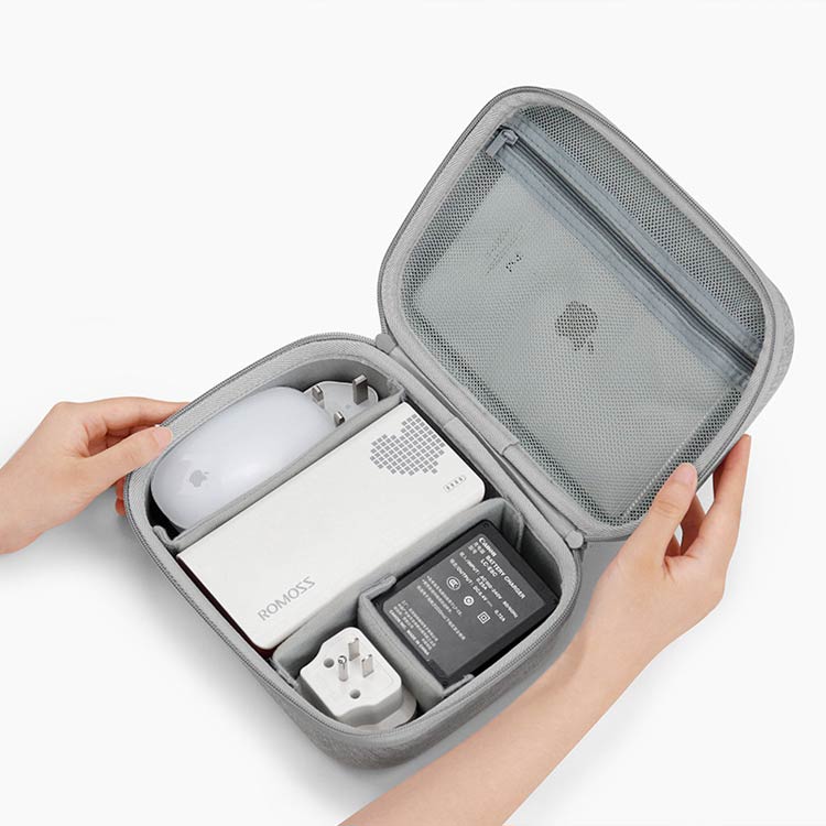 ガジェットポーチ ガジェットケース ハードケース 薄型 マウスケース 充電器ケース モバイルケース かわいい 旅行 出張 トラベル 小物ケース 小物入れ ケーブル 収納 PC周辺機器 トラベルポーチ ハードタイプ 旅行ポーチ 化粧ポーチ josho-shop5-10003494 JOSHOショップ サンプル画像3
