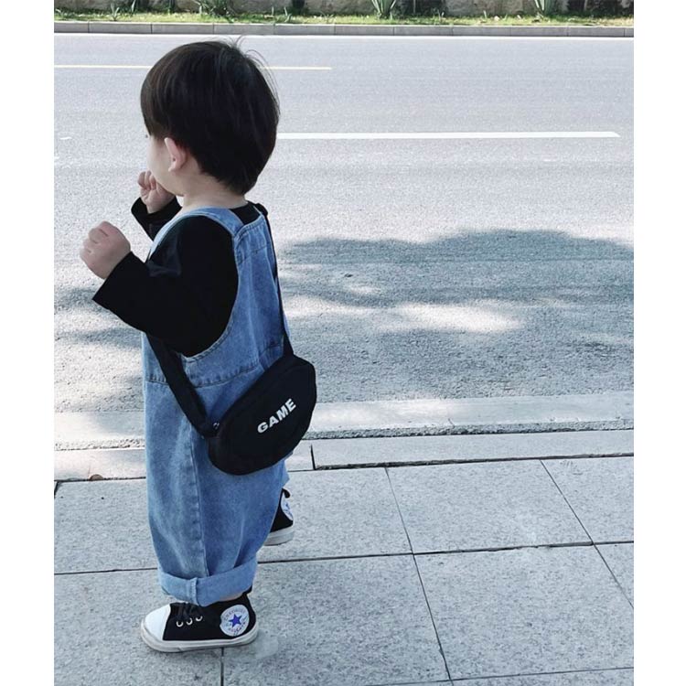 デニムサロペット 子供 女の子 男の子 サロペットパンツ デニム オーバーオール オ...