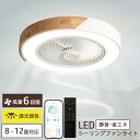 送料無料 シーリングファンライト LED 調光調色 直径50CM 最大3900LM 調光調色 風量 6階段調整 薄型 静音 軽量 DCモーター ライト 天井照明...