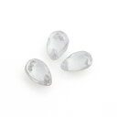 しずく形アクリル8x5mm Crystal<10個入り>