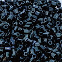 六角ビーズ Black