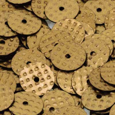 エンボス模様スパンコール＜1.5g入り＞