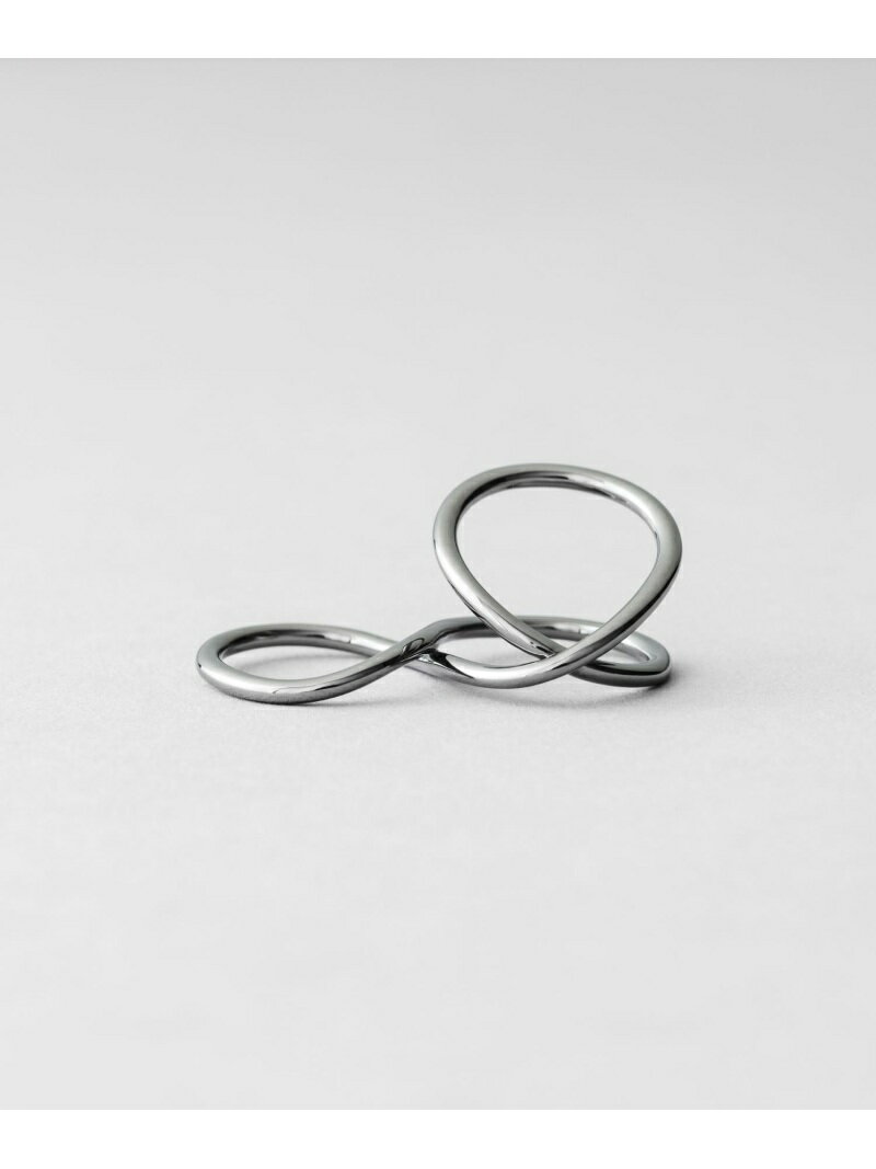 トゥーリング ワンストローク Jouete ジュエッテ アクセサリー・腕時計 リング・指輪 ブラック【送料無料】[Rakuten Fashion]