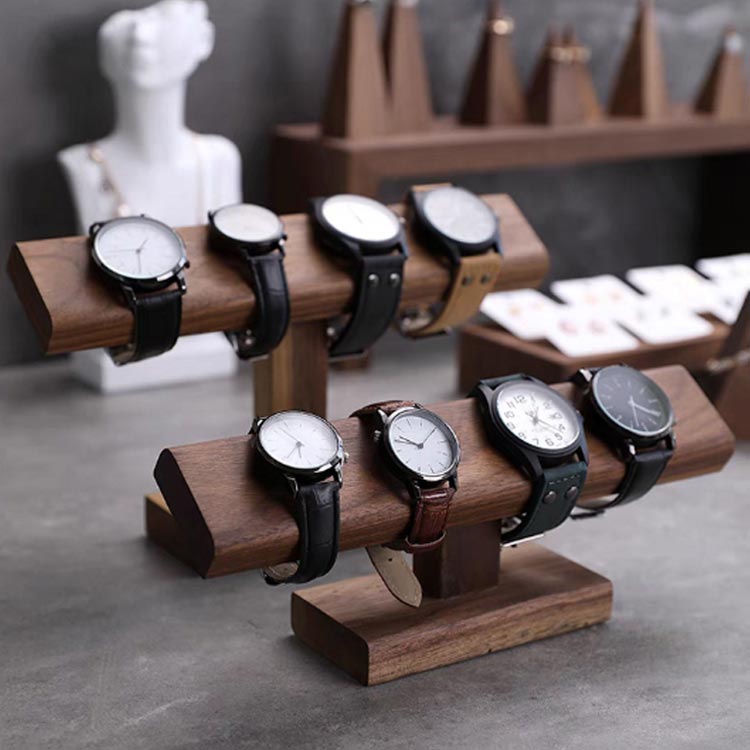 木製 ショーケース 腕時計 腕時計スタンド おしゃれ 腕時計スタンド 卓上 アクセサリー展示 腕時計置き ブレスレットスタンド 時計ディスプレイ スタンド 時計...