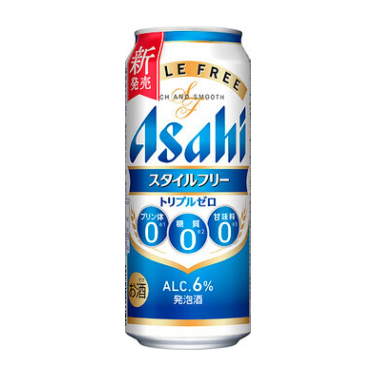 アサヒ 発泡酒 スタイルフリー トリプルゼロ 500ml 缶 24本入 缶ビール 2ケースまで同梱可