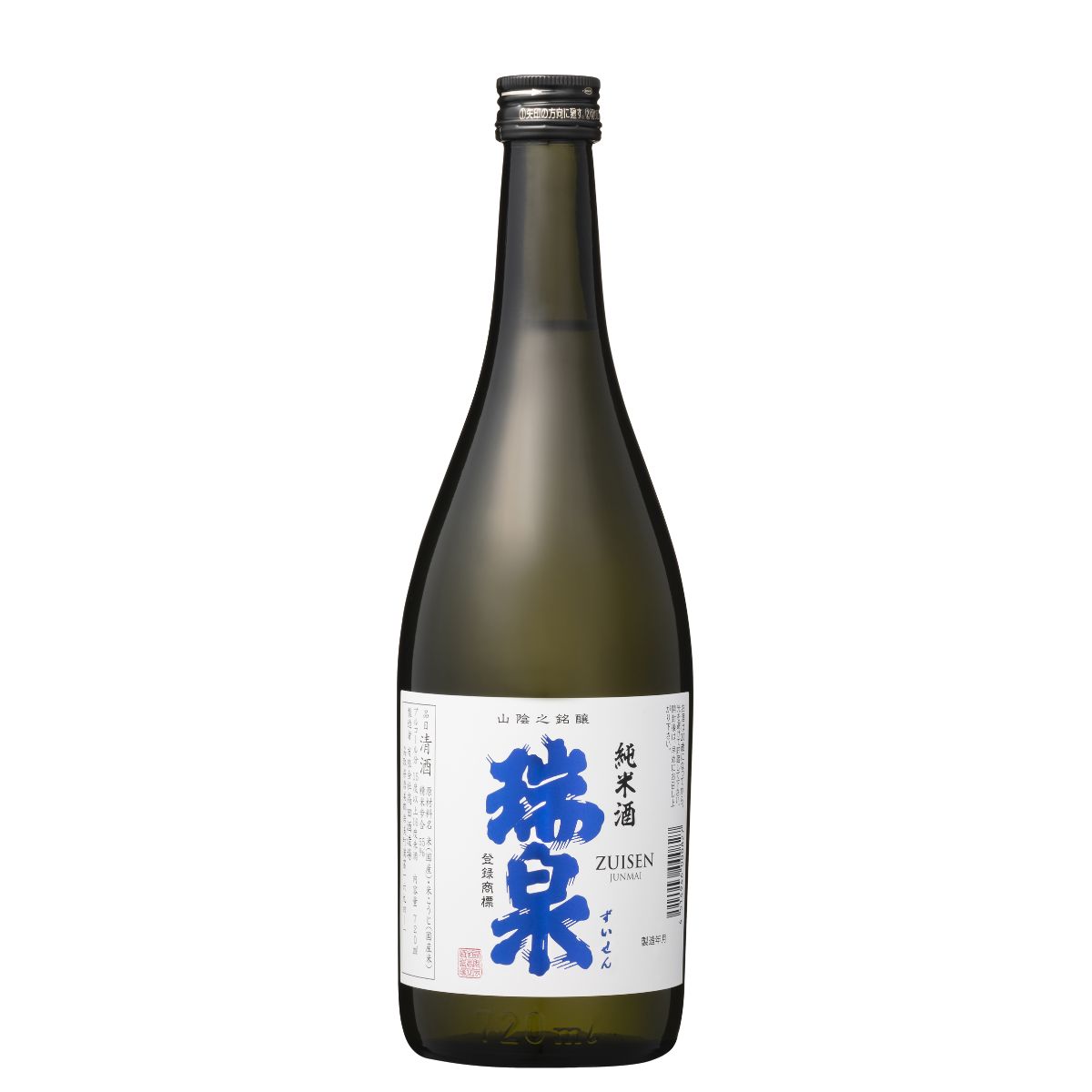 瑞泉　純米酒　720ml　【鳥取県/高田酒造場】