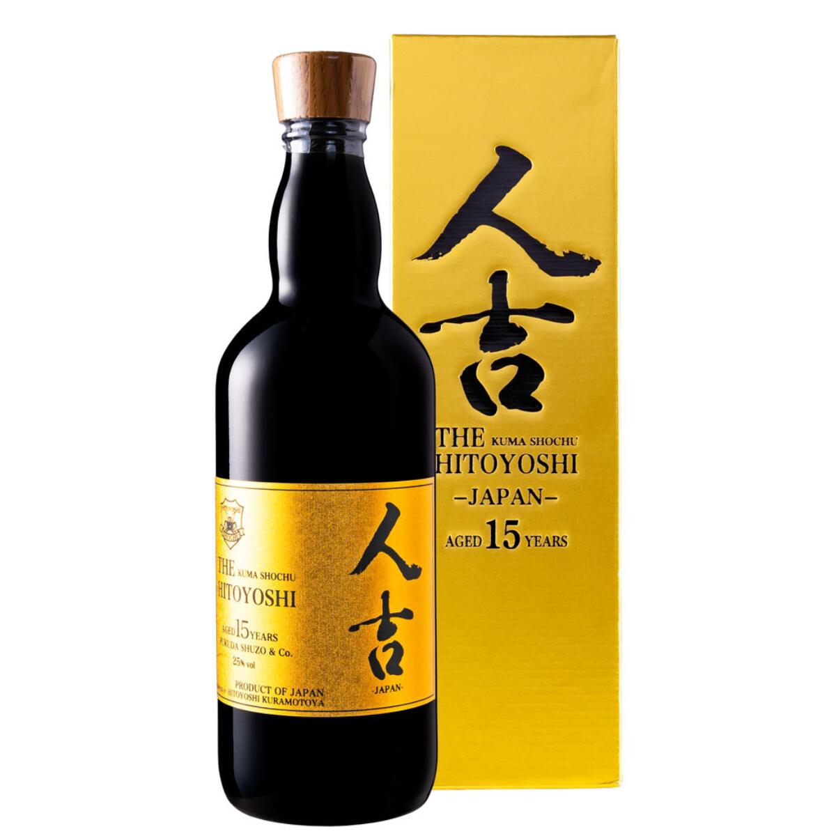 本格米焼酎 人吉 15年古酒 25度 720ml 熊本 化粧