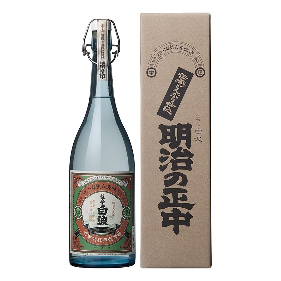 芋焼酎 明治の正中 25度 箱入 1.8L いも焼酎 薩摩酒造