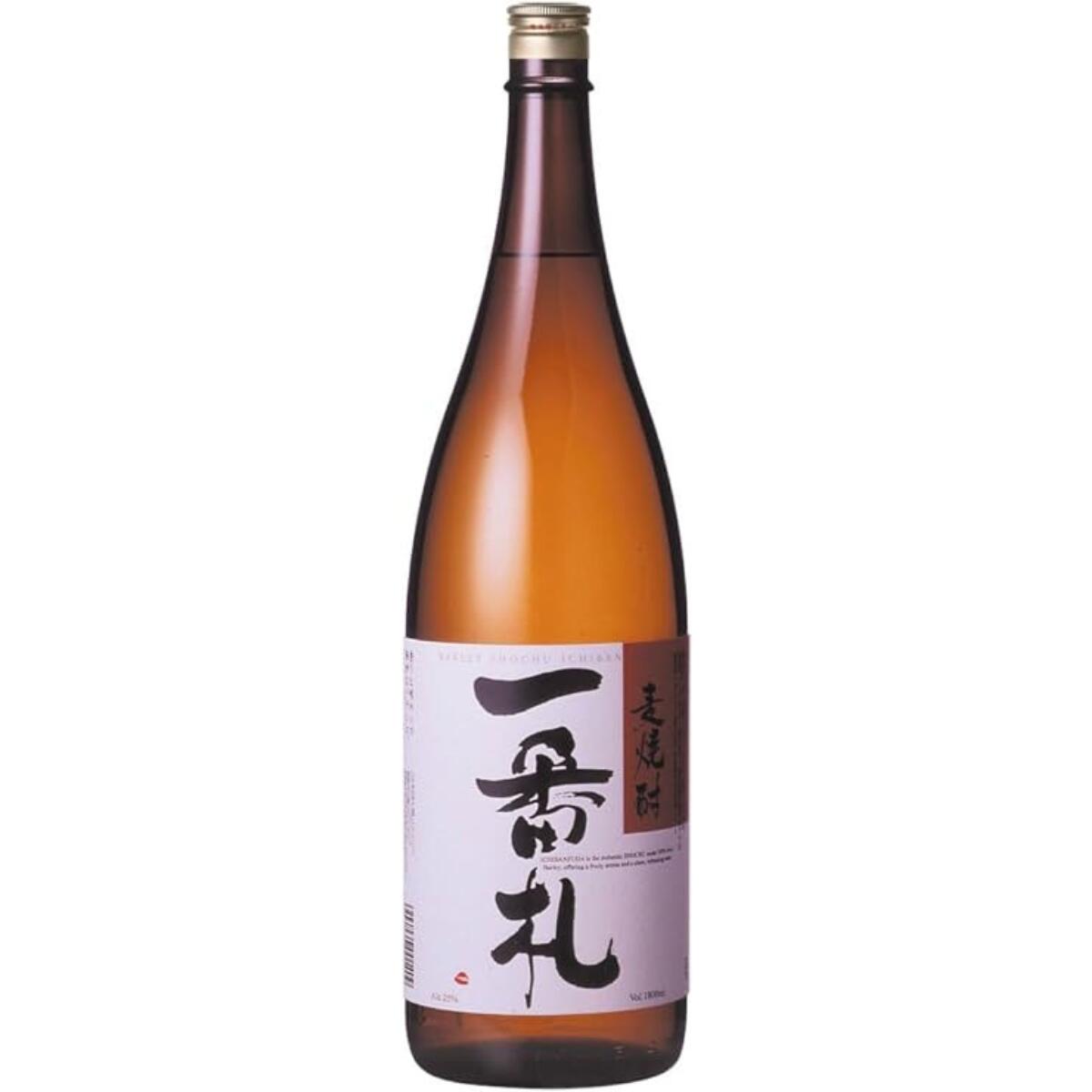 一番札　麦焼酎　25度　瓶　1800ml 1.8L