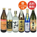 焼酎セット 麦焼酎 豪華飲み比べ モンドセレクション金賞受賞入り 6本セット 送料無料 ギフト