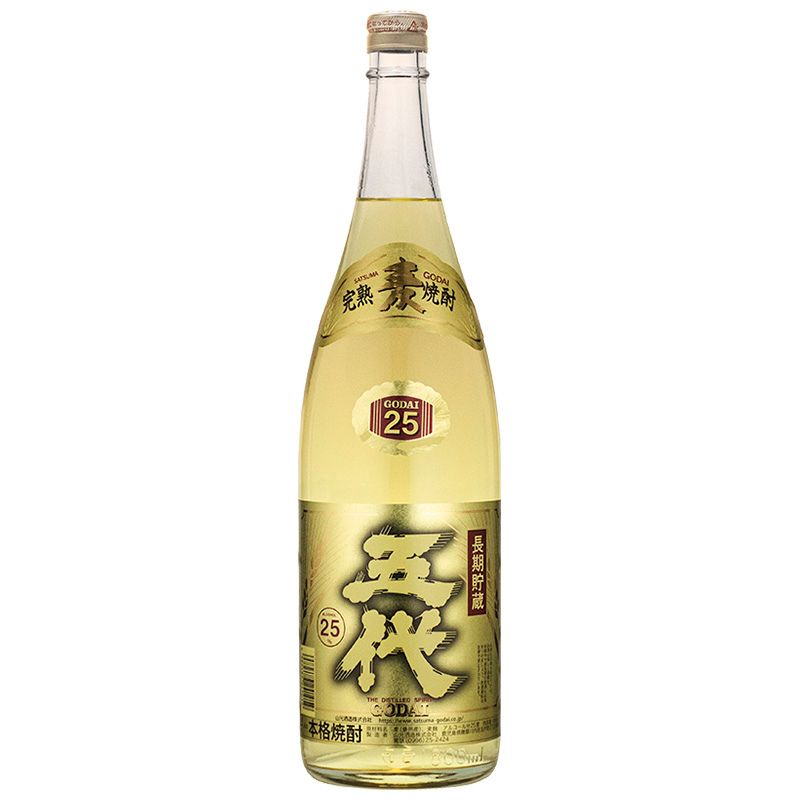 さつま五代　麦長期貯蔵酒　25度　瓶　1800ml 1.8L