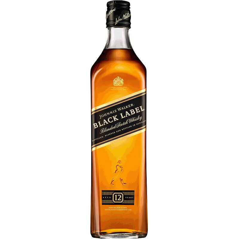 ウイスキー ジョニーウォーカー ブラックラベル 12年 700ml 瓶 40度