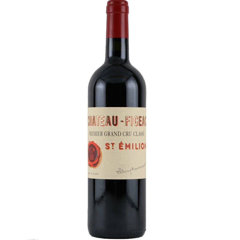 赤ワイン シャトー フィジャック 2012 AOC サンテミリオン Chateau Figeac 750ml