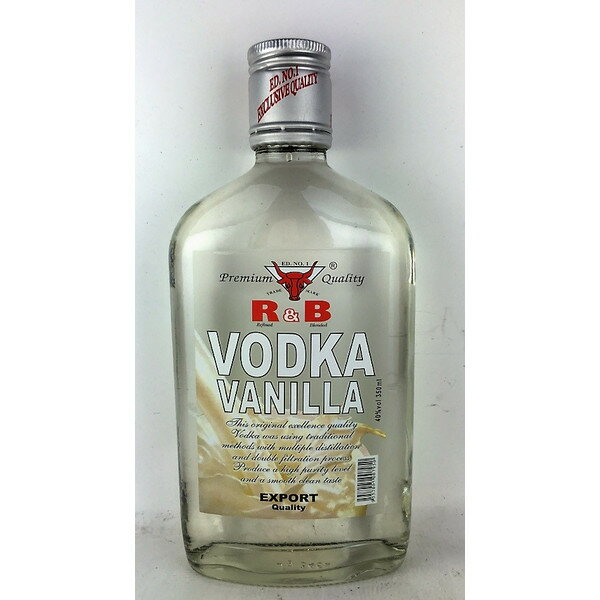 R&B バニラ・ウォッカ 40度  350ml