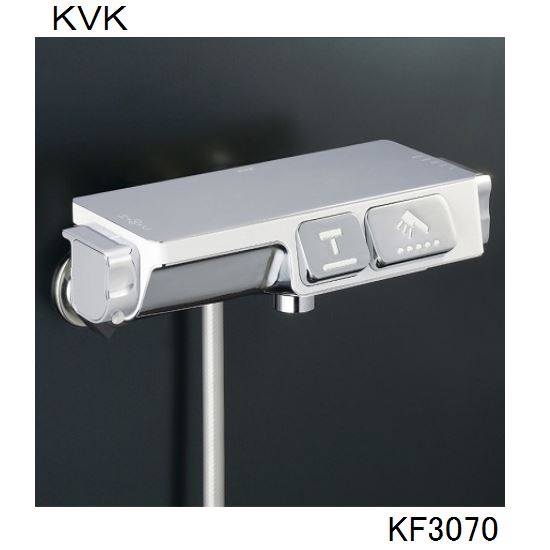 乐天商城 - KVK 浴室用 KF3070 サーモスタット式シャワー 水栓