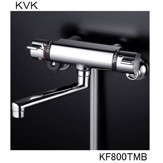 Rakuten - KVK 浴室用 KF800TMB サーモスタット式シャワー