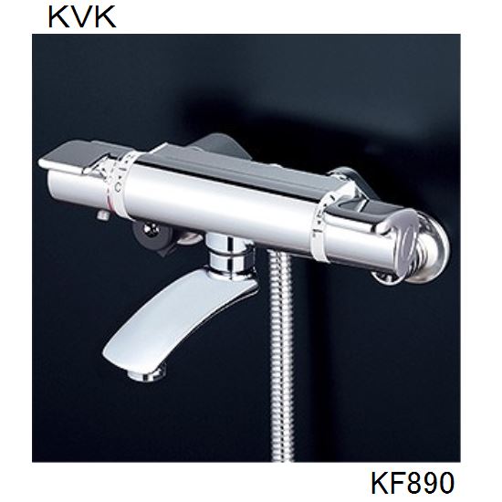 KVK 浴室用 KF890 サーモスタット式シャワー