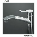 KVK キッチン用 KM5031J シングルシャワー付混合栓