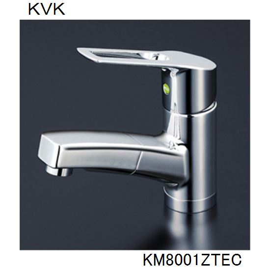 Rakuten - KVK 洗面化粧室用 KM8001ZTEC シングル混合栓