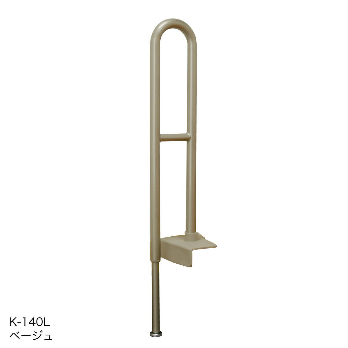 アロン化成 安寿 上がりかまち用手すり K-140L 品番：531-032 手すり 玄関 手摺 室内 介護用品 立ち上がり 補助 手摺り ささえ 住宅改修 施工 転倒防止 屋内