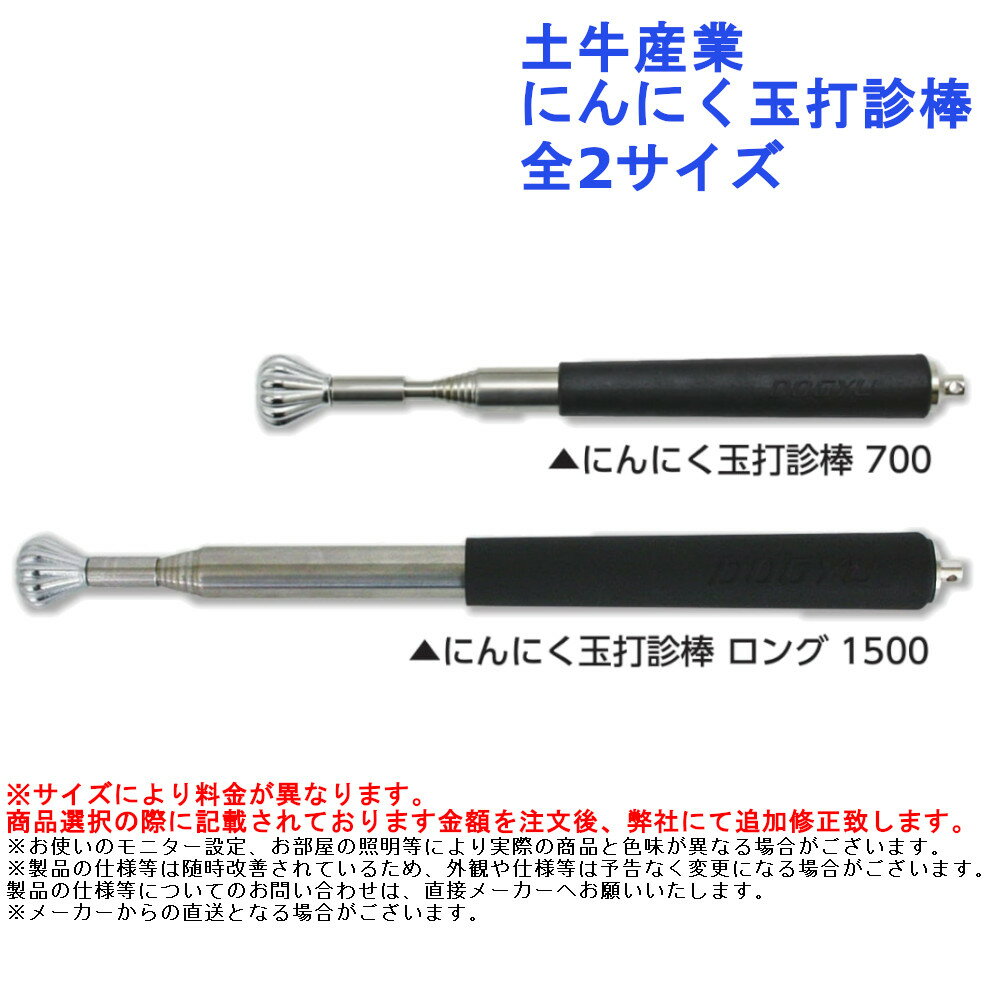 コンクリート モルタル 建物 検査 調査 道具 土牛産業 にんにく玉打診棒 全2サイズ