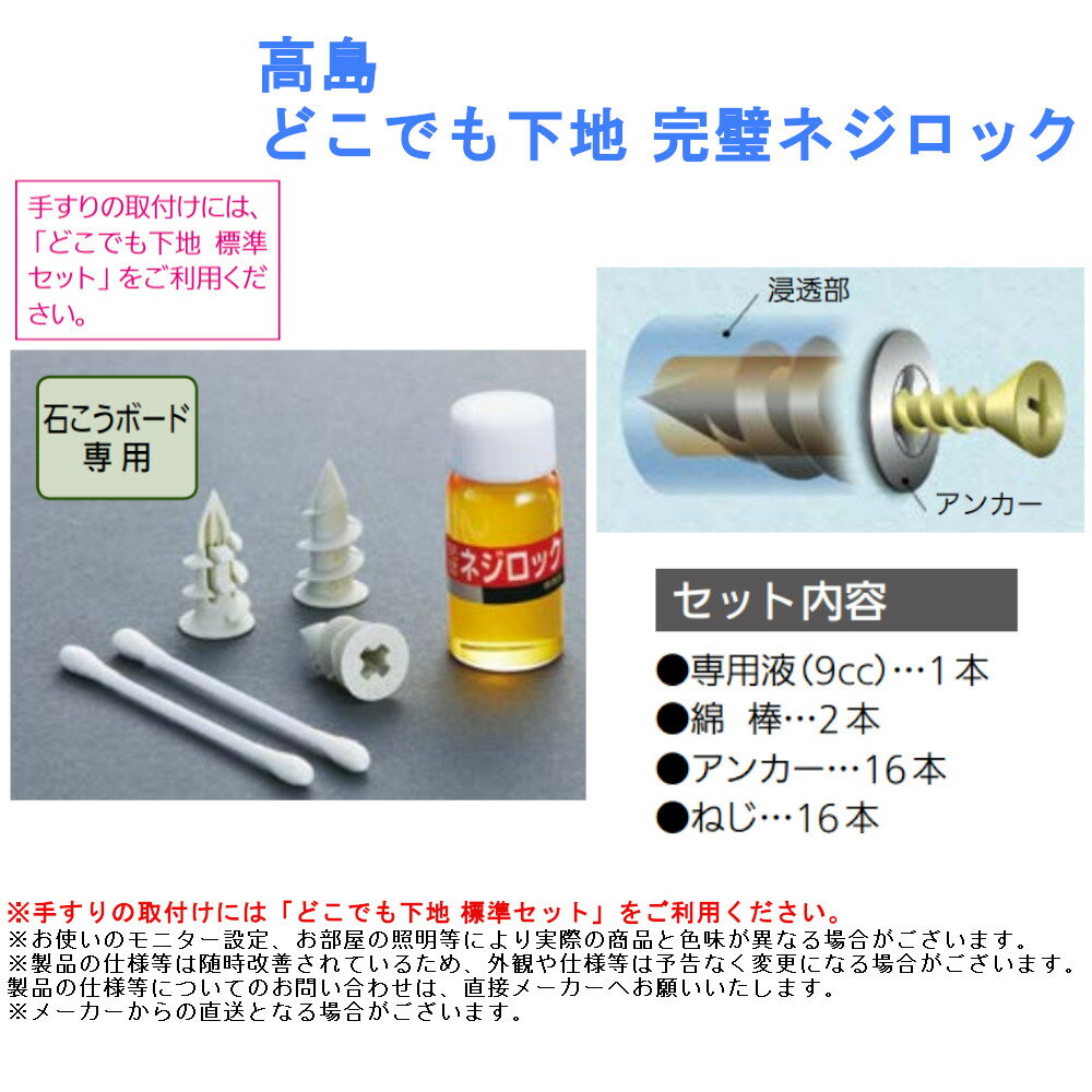 高島 どこでも下地 完璧ネジロック