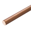 手すり 手すり棒 マツ六 35グロス丸棒 φ35mm×4000mm BB-GD24 Dオーク 手摺 金物 部品 交換 diy 部材 階段 介護 リフォーム