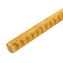 手すり 手すり棒 マツ六 35アッシュ丸棒 ディンプル付 φ35mm×2000mm BD-122 クリア 部品 交換 diy 部材 階段 玄関 廊下 介護 リフ...