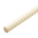 手すり 手すり棒 マツ六 35アッシュ丸棒 ディンプル付 φ35mm×2000mm BD-142 ホワイト 部品 交換 diy 部材 階段 玄関 廊下 介護 リ...