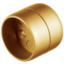 手すり 金物 マツ六 35mm 直ジョイント BD-16G ゴールド 部品 手摺 tesuri 玄関 階段 トイレ diy 介護
