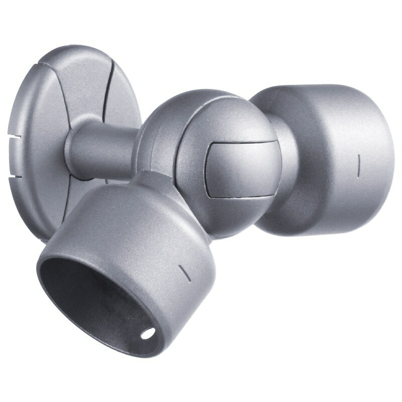 手すり 金物 マツ六 35mm 自在ブラケットカバー付 BD-60S シルバー 部品 手摺 tesuri 玄関 階段 トイレ..