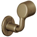 手すり 金物 マツ六 32mm 出幅調整 エンドブラケット カバー付 左用 BE-66LB ブラウン 部品 手摺 tesuri 玄関 階段 トイレ diy 介護