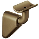 手すり 金物 マツ六 32mm 出幅調整 スリムブラケットカバー付 BE-67B ブラウン 部品 手摺 tesuri 玄関 階段 トイレ diy 介護