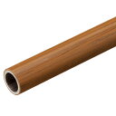 マツ六 32襖用脱着手すり棒 φ32mm×2000mm BF-31MB 木目Mブラウン 手摺 tesuri 金物 部品 玄関 階段 トイレ diy 介護 後付 ...