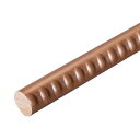 手すり 手すり棒 マツ六 32グロス丸棒 ディンプル付 φ32mm×2000mm BC-GD12 Dオーク 手摺 金物 部品 交換 diy 部材 階段 介護 リ...